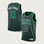 Payton Pritchard NO 11 Camiseta Boston Celtics Earned 2020-21 Verde