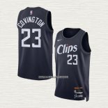 Robert Covington NO 23 Camiseta Los Angeles Clippers Ciudad 2023-24 Azul