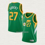 Rudy Gobert NO 27 Camiseta Utah Jazz Earned 2020-21 Verde