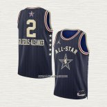 Shai-Gilgeous Alexander NO 2 Camiseta Oklahoma City Thunder All Star 2024 Azul