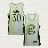Stephen Curry NO 30 Camiseta Golden State Warriors Fashion Royalty Verde