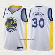 Stephen Curry NO 30 Camiseta Nino Golden State Warriors Blanco
