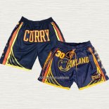 Stephen Curry Pantalone Golden State Warriors 2022 NBA Finals Azul
