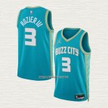 Terry Rozier III NO 3 Camiseta Charlotte Hornets Ciudad 2023-24 Verde