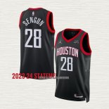 Alperen Sengun NO 28 Camiseta Houston Rockets Statement 2023-24 Negro