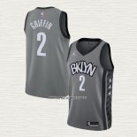 Blake Griffin NO 2 Camiseta Brooklyn Nets Statement 2021 Gris