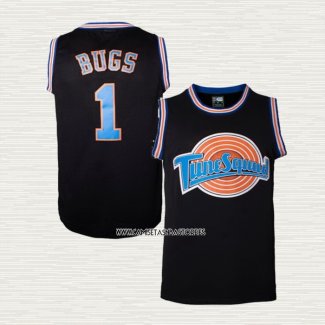 Bugs Bunny NO 1 Camiseta Nino Tune Squad Negro