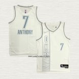 Carmelo Anthony NO 7 Camiseta Oklahoma City Thunder Ciudad 2021-22 Blanco