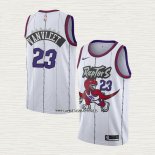 Fred VanVleet NO 23 Camiseta Toronto Raptors Classic Edition Blanco