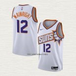 Ish Wainright NO 12 Camiseta Phoenix Suns Association 2023-24 Blanco