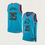 Kevin Durant NO 35 Camiseta Phoenix Suns Ciudad 2022-23 Azul