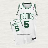 Kevin Garnett NO 5 Camiseta Boston Celtics Blanco