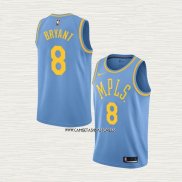 Kobe Bryant NO 8 Camiseta Los Angeles Lakers Classic 2017-18 Azul