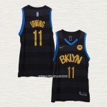 Kyrie Irving NO 11 Camiseta Brooklyn Nets Fashion Royalty Negro