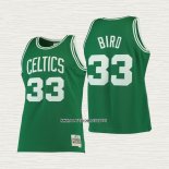 Larry Bird NO 33 Camiseta Nino Boston Celtics Mitchell & Ness 1985-86 Verde