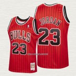 Michael Jordan NO 23 Camiseta Chicago Bulls Hardwood Classics Reload Rojo