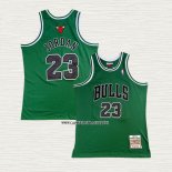 Michael Jordan NO 23 Camiseta Chicago Bulls Retro Verde