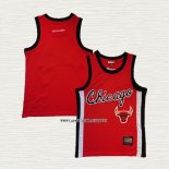 Michael Jordan NO 23 Camiseta Chicago Bulls Rojo2