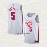 Montrezl Harrell NO 5 Camiseta Philadelphia 76ers Ciudad 2022-23 Blanco