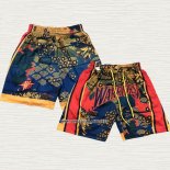 Pantalone Golden State Warriors Mitchell & Ness Just Don Lunar New Year Naranja