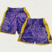 Pantalone Los Angeles Lakers Just Don Asian Heritage Violeta