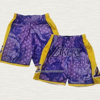 Pantalone Los Angeles Lakers Just Don Asian Heritage Violeta