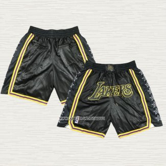 Pantalone Los Angeles Lakers Just Don Snakeskin Negro