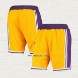 Pantalone Los Angeles Lakers Mitchell & Ness Amarillo