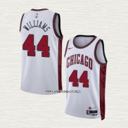 Patrick Williams NO 44 Camiseta Chicago Bulls Ciudad 2022-23 Blanco