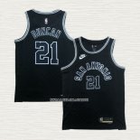 Tim Duncan NO 21 Camiseta San Antonio Spurs Statement 2022-23 Negro