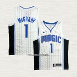Tracy McGrady NO 1 Camiseta Orlando Magic Association Blanco