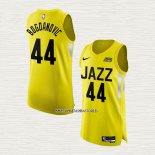 Bojan Bogdanovic NO 44 Camiseta Utah Jazz Icon Autentico 2022-23 Amarillo