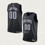 Camiseta Orlando Magic Personalizada Ciudad 2022-23 Negro