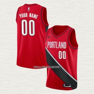 Camiseta Portland Trail Blazers Personalizada Statement 2019-20 Rojo