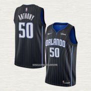 Cole Anthony NO 50 Camiseta Orlando Magic Icon Negro