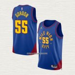 Dikembe Mutombo NO 55 Camiseta Denver Nuggets Statement 2022-23 Azul