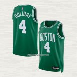 Jrue Holiday NO 4 Camiseta Boston Celtics Icon 2022-23 Verde