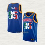 Juan Toscano-Anderson NO 95 Camiseta Golden State Warriors Classic Royal Special Mexico Edition Azul