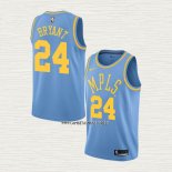 Kobe Bryant NO 8 Camiseta Los Angeles Lakers Classic 2017-18 Azul