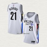 Lamarcus Aldridge NO 21 Camiseta Brooklyn Nets Ciudad 2022-23 Blanco