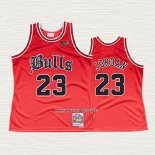 Michael Jordan NO 23 Camiseta Chicago Bulls Retro Rojo2
