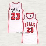 Michael Jordan NO 23 Camiseta Mujer Chicago Bulls Icon Blanco