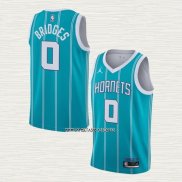 Miles Bridges NO 0 Camiseta Charlotte Hornets Icon 2020-21 Verde