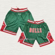 Pantalone Chicago Bulls Just Don 2019 Verde2