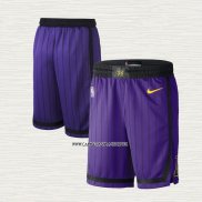 Pantalone Los Angeles Lakers Ciudad 2018-19 Violeta