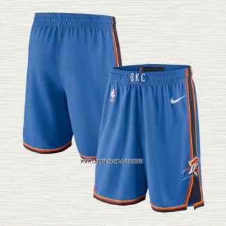 Pantalone Oklahoma City Thunder 2017-18 Azul