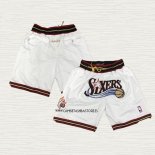 Pantalone Philadelphia 76ers Just Don Blanco2