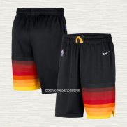 Pantalone Utah Jazz Ciudad 2020-21 Negro