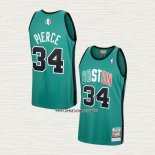 Paul Pierce NO 34 Camiseta Boston Celtics Hardwood Classics Throwback 2007-08 Verde