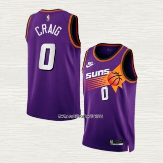 Torrey Craig NO 0 Camiseta Phoenix Suns Classic 2022-23 Violeta